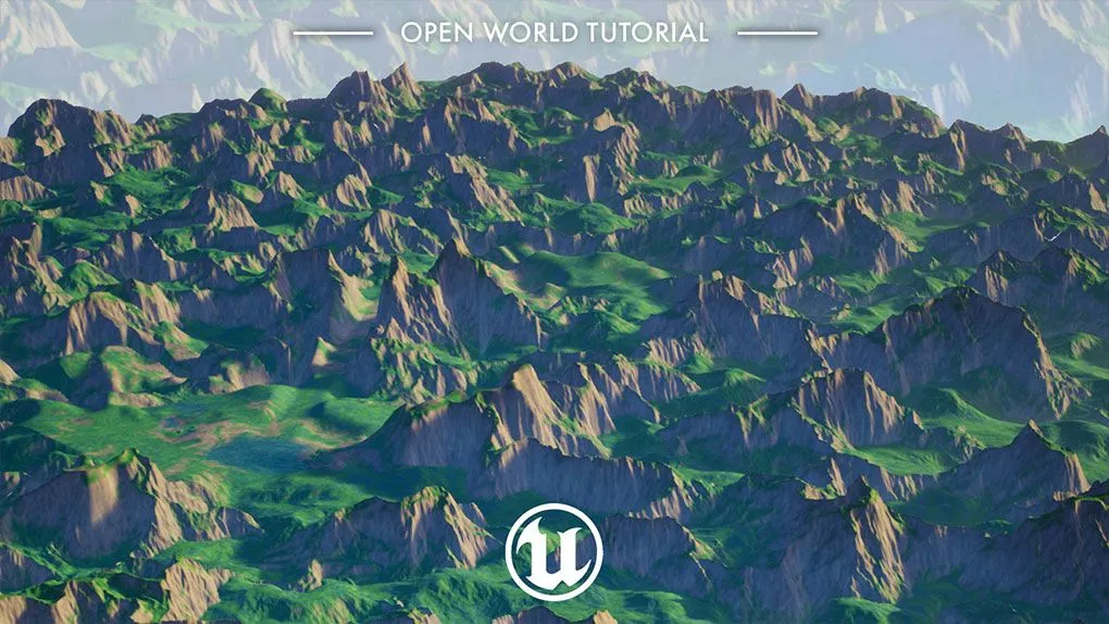 UE4游戏引擎开发世界地图制作视频教程 Creating an Open World Map in UE4 World Composition