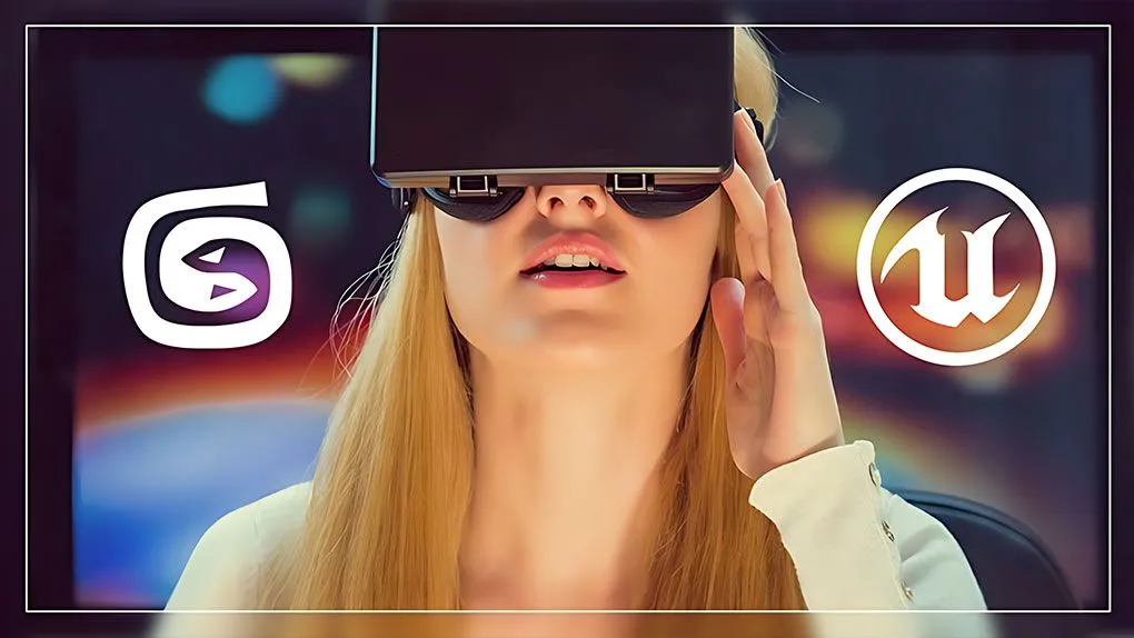 UE4与3dsmax模型制作VR虚拟现实实时动画视频教程 Unreal Engine 4: Project Based VR Course for Arch Viz in UE4