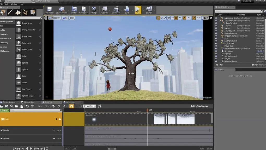 UE4影视级线性叙事实例制作训练视频教程 Unreal for Filmmakers