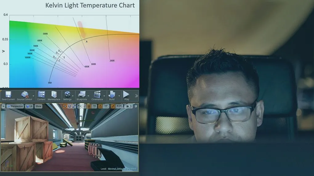 UE4游戏灯光照明基础技能训练视频教程 Unreal Engine 4 Lighting Fundamentals