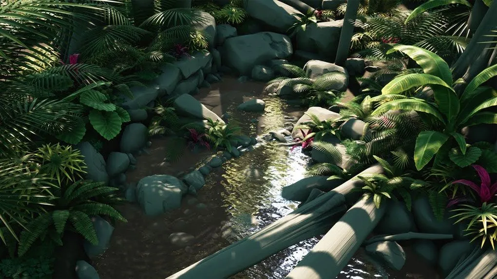 Unreal Engine最后生还者游戏树叶资产完整制作流程教程 Introduction to Creating Game-Ready Foliage