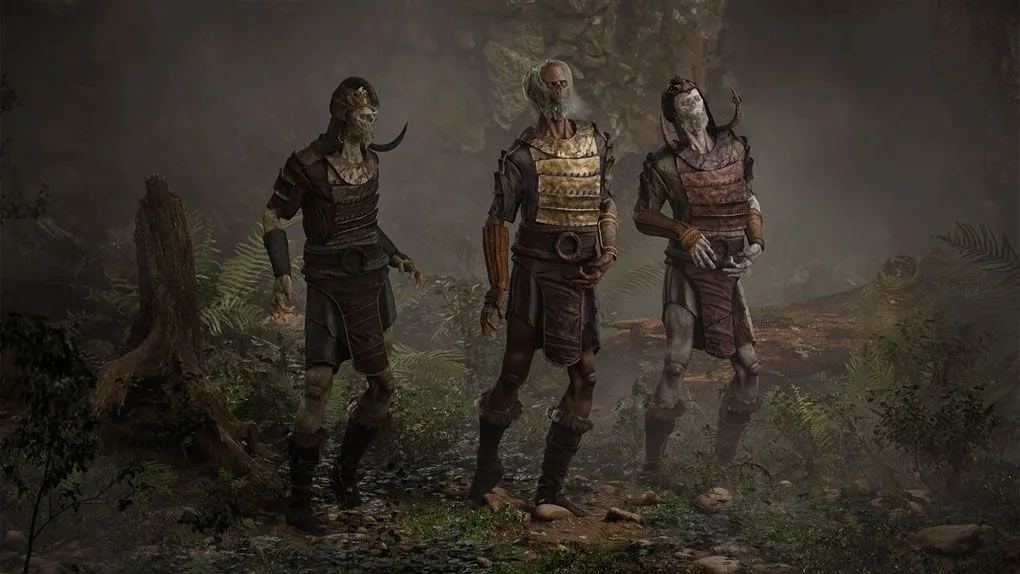 亡灵骑士角色模型虚幻引擎UE游戏素材 Drowned Knight - Draugrs - Fantasy Collection