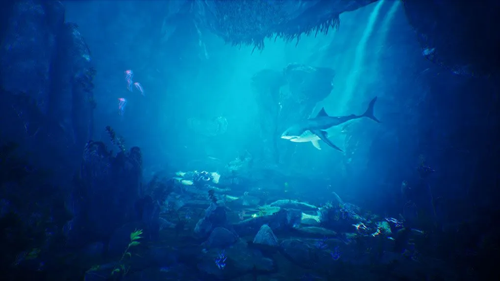 水下世界模型环境场景Unreal Engine游戏素材 Underwater World / 70 Assets