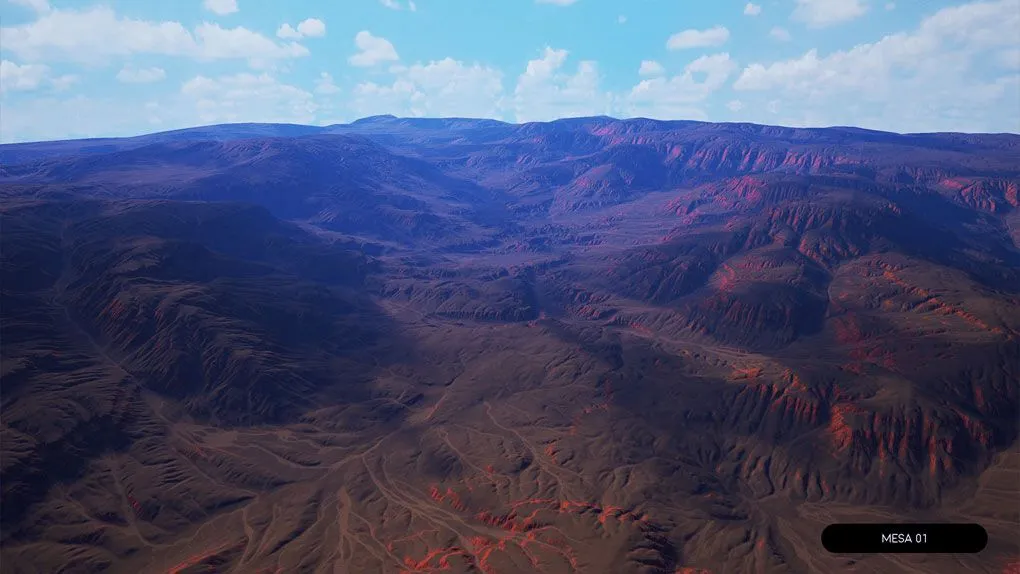 高质量自然景观环境Unreal Engine游戏素材资源 Landscapes Pack