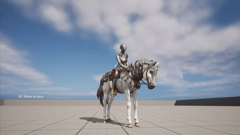 高级骑乘运动系统蓝图Unreal Engine游戏素材资源 Advanced Riding Locomotion System