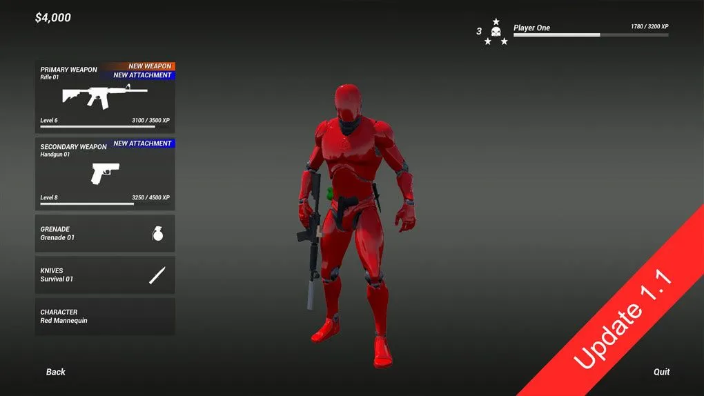 游戏角色武器装载系统蓝图Unreal Engine游戏素材资源 Loadout System