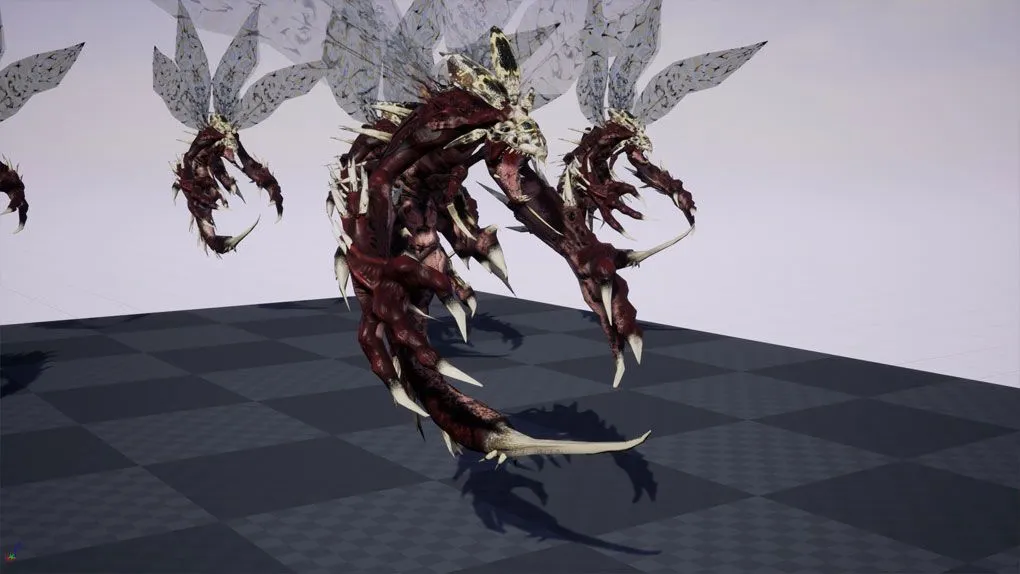 嗜血甲虫角色模型Unreal Engine游戏素材资源 Bloodthirsty Beetle