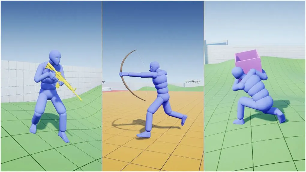 高级运动系统蓝图Unreal Engine游戏素材资源V4版 Advanced Locomotion System V4