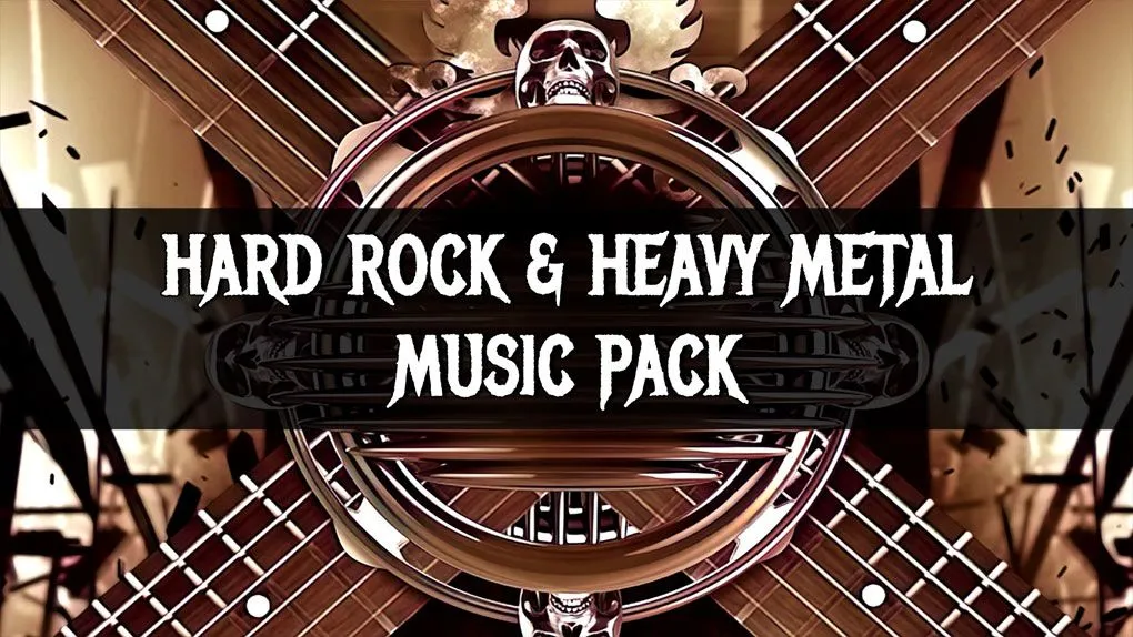 动感激进沉重音乐效果Unreal Engine游戏素材资源 Hard Rock & Heavy Metal Music Pack