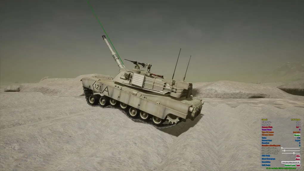 可驱动AI移动瞄准坦克Unreal Engine游戏素材资源 Physic Based Tank