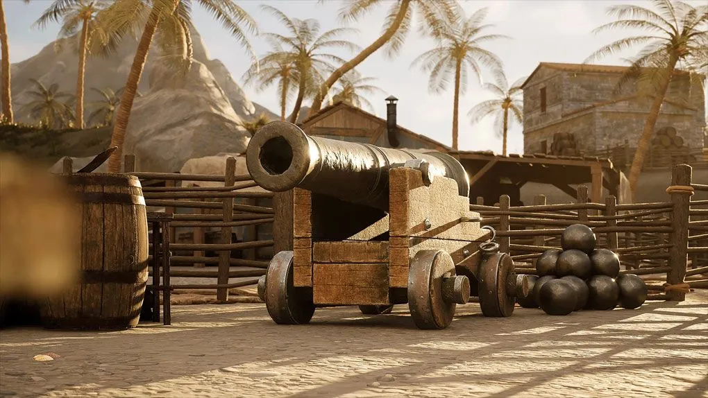 海盗岛屿环境场景虚幻引擎UE游戏素材 Pirate Island (Pirate, Pirates, Island)