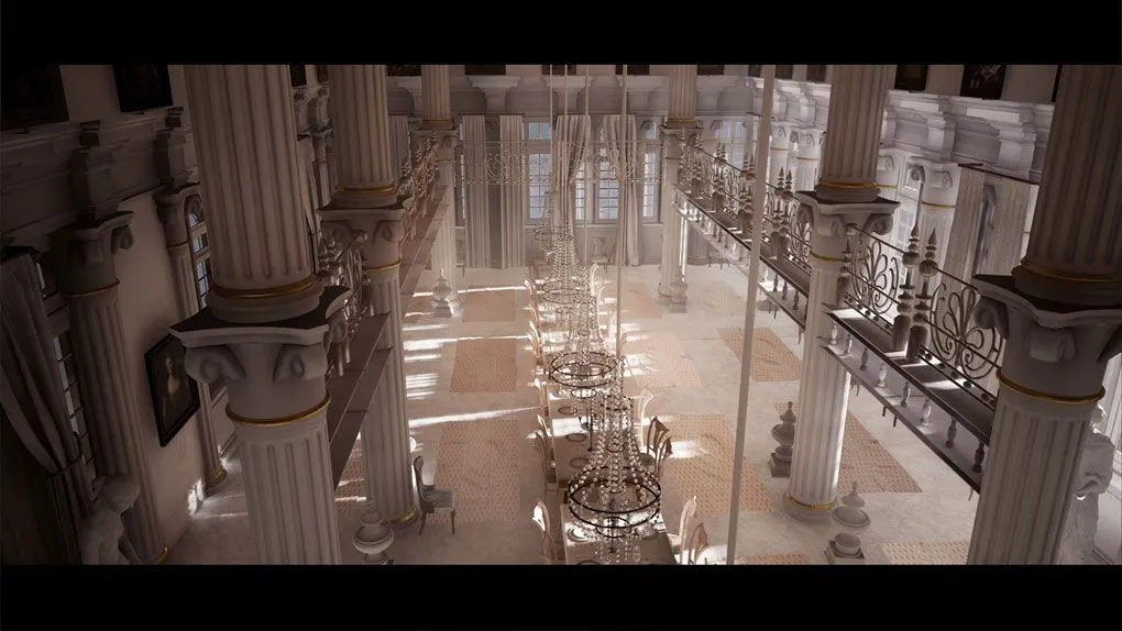 维多利亚风格皇宫宫殿大厅环境场景虚幻引擎UE游戏素材 PalaceHall