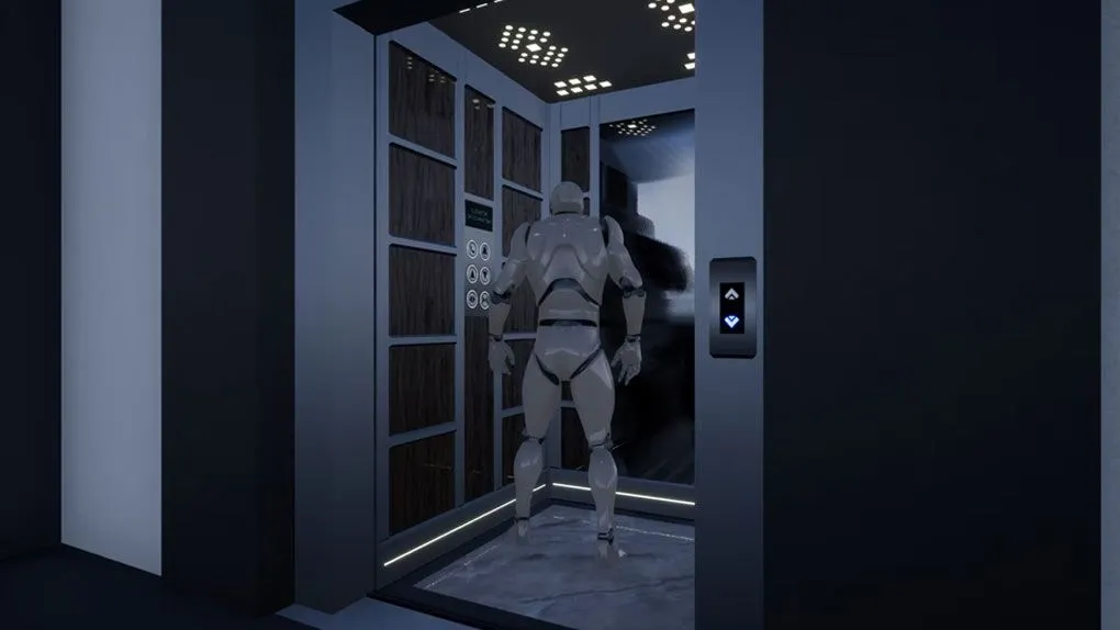 电梯蓝图套件虚幻引擎UE游戏素材 Elevator Kit With Blueprint