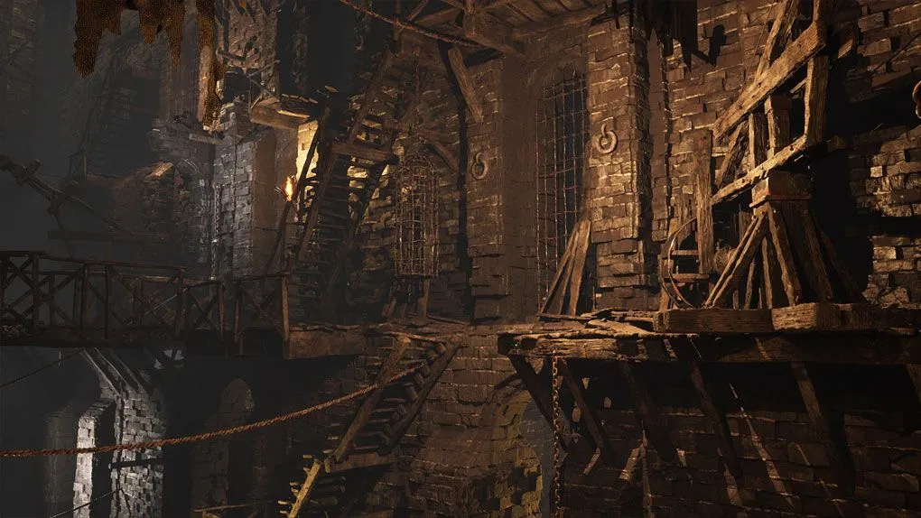 灵魂地牢地下城场景环境虚幻引擎UE游戏素材 Dungeon Souls