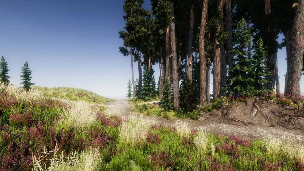 高级树叶树干树木植物环境Unity游戏素材资源 Advanced Foliage Pack 2.0