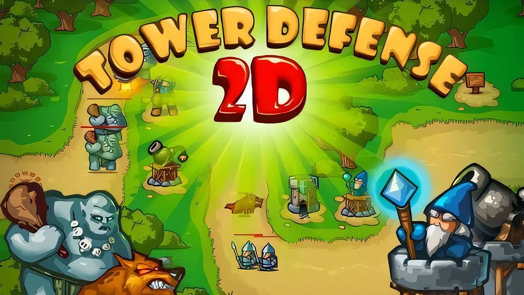 攻击防御塔2D卡通游戏引擎Unity游戏素材资源