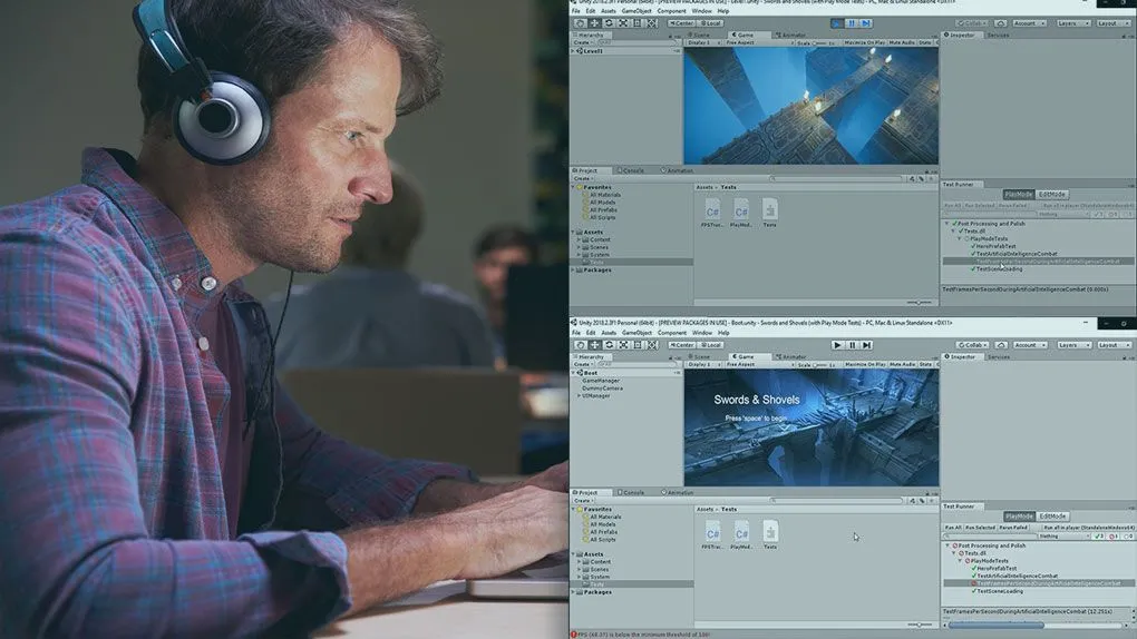 Unity游戏测试技术核心训练视频教程 Unit Testing for Game Development in Unity