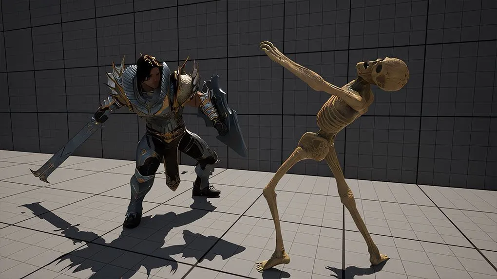 UE5虚幻引擎近战战斗系统制作视频教程 How To Make A Melee Combat System In Unreal Engine 5