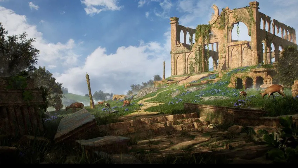 UE5虚幻引擎前沿概念艺术场景制作视频教程 Concept Art in Unreal Engine 5