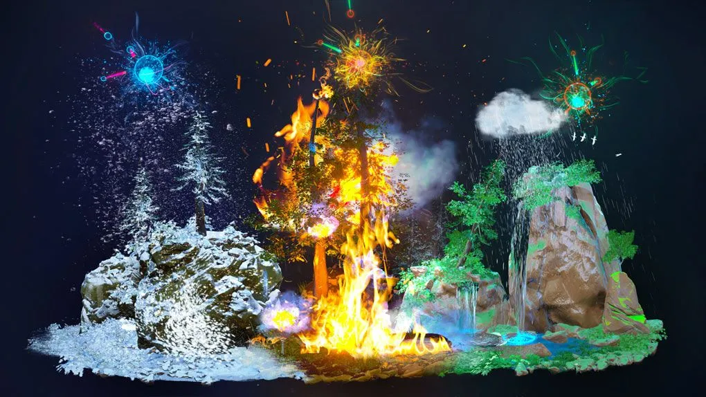 UE5虚幻引擎自然VFX视觉效果大师级制作视频教程 VFX in Unreal with Tyler Smith