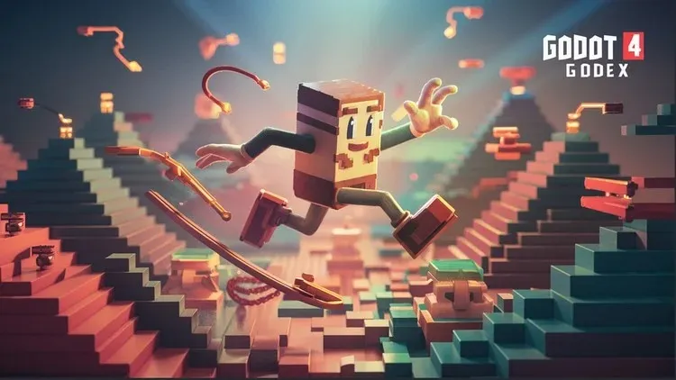 Godot 4游戏引擎快速入门技术训练视频教程 The Godot 4 Godex