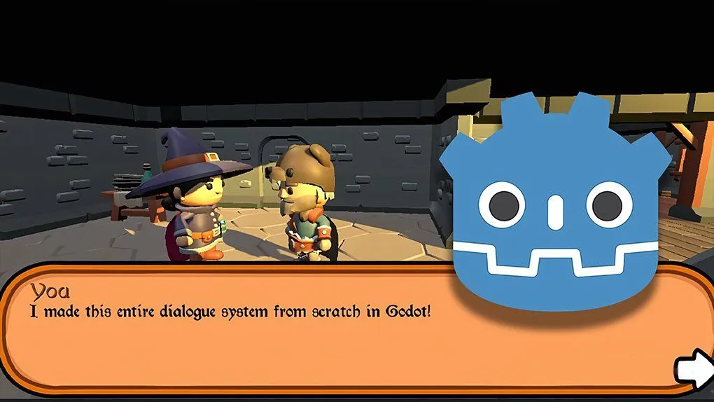 Godot对话与事件系统制作技术视频教程 Dialogue & Events in Godot