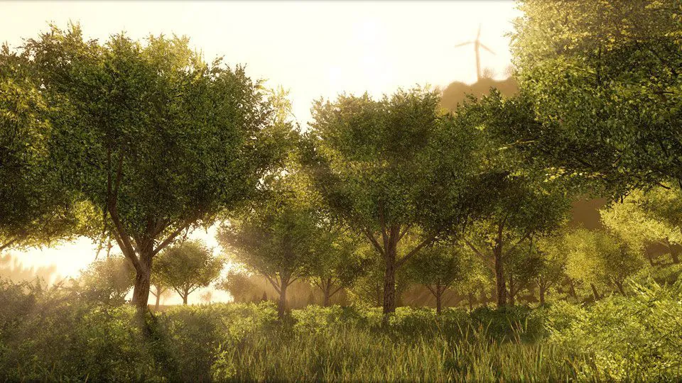 Cryengine中Speedtree植被制作训练视频教程 3DMotive Intro to Speedtree in Cryengine Volume 1