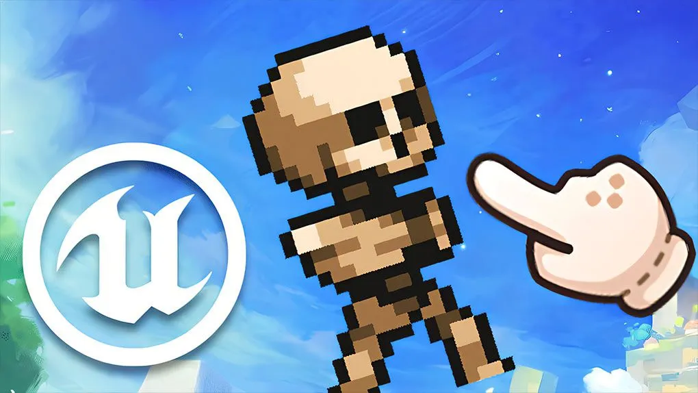 UE5虚幻引擎蓝图制作2D休闲游戏视频教程 Make a 2D Idle Clicker Game - Unreal Engine 5 Blueprint