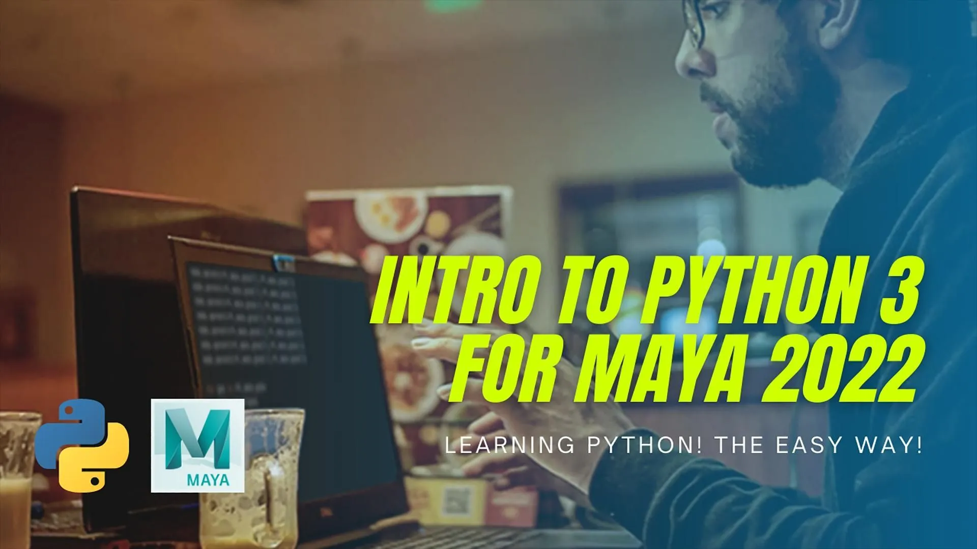 Maya 2022中Python编程基础核心技术训练视频教程