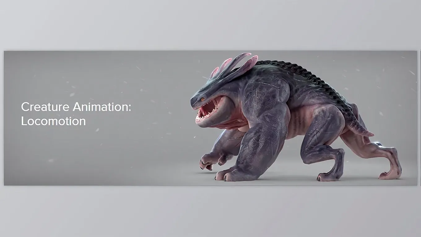 动物生物运动动画精髓大师级训练视频教程