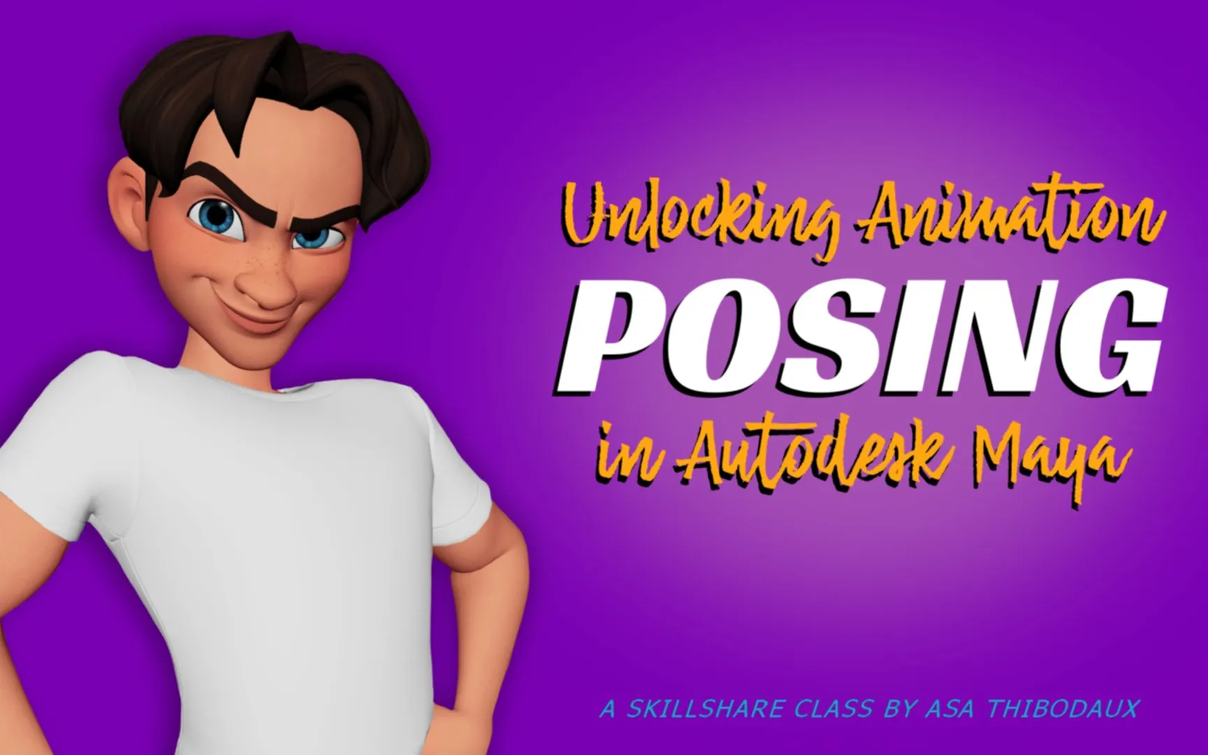 Maya人物角色姿势造型动画揭秘视频教程 Unlocking Animation Posing in Autodesk Maya