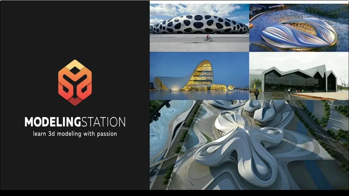 3dsMax有机建筑建模技术训练视频教程第一季