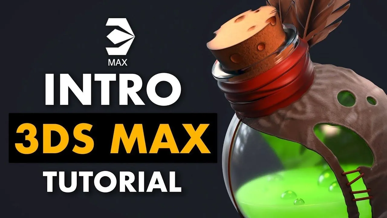 3dsMax 2022初学者基础入门训练视频教程 Introduction to 3ds Max