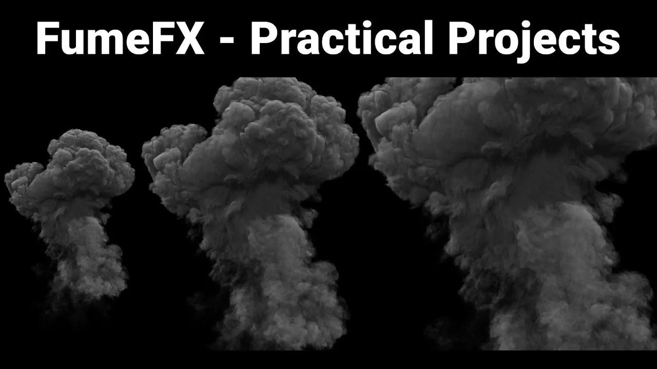 3dsmax中FumeFX插件烟雾与沙尘实例制作视频教程