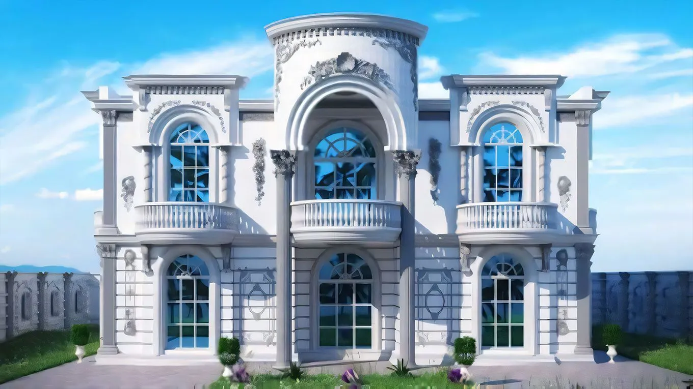 3dsMax卡塔尔豪华别墅3D建模制作流程视频教程