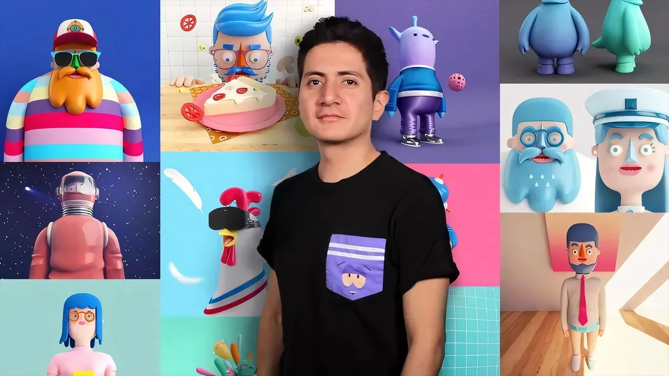 Cinema 4D从草图到3D打印角色设计训练视频教程