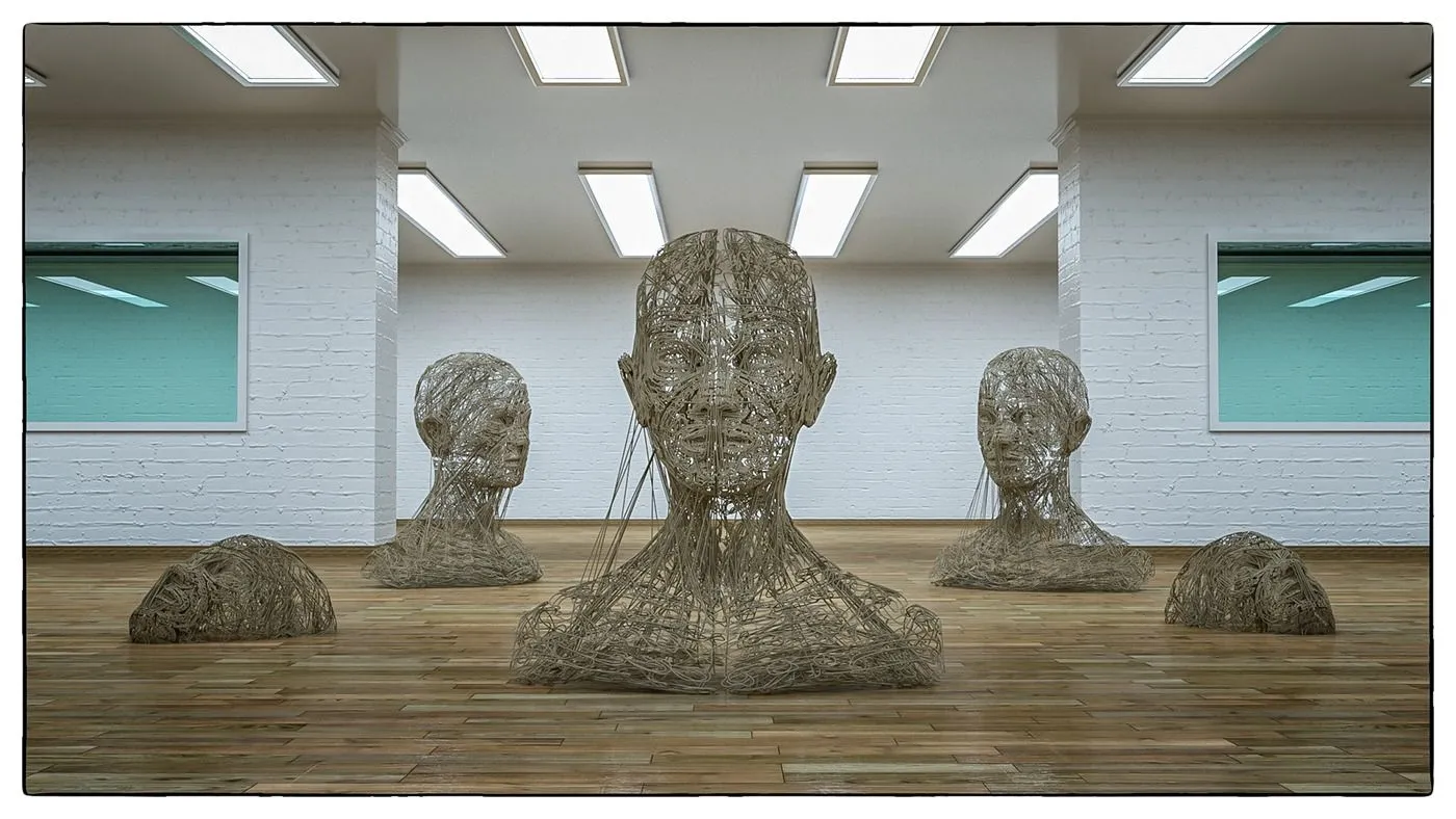 C4D对象内部跟踪线条充满物体视频教程 Trace inside an object Cinema 4D Tutorial