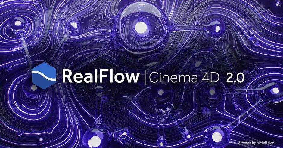 C4D流体模拟插件RealFlow for Cinema 4d 2.0.0.0037 英文+汉化版 Win/Mac 免费下载