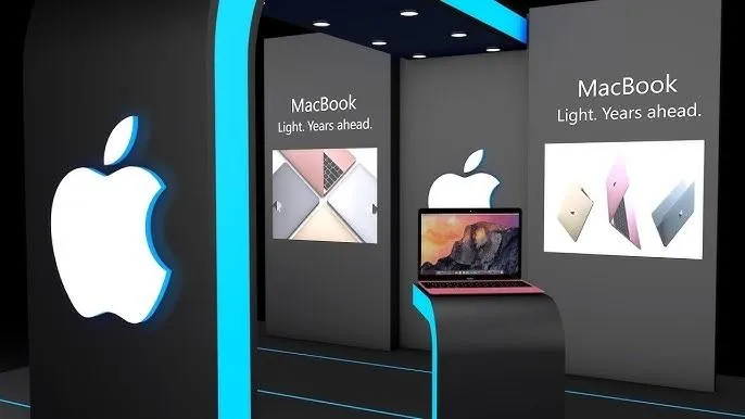 C4D苹果展示厅建模材质渲染视频教程 Apple Display Design Cinema 4D Tutorial