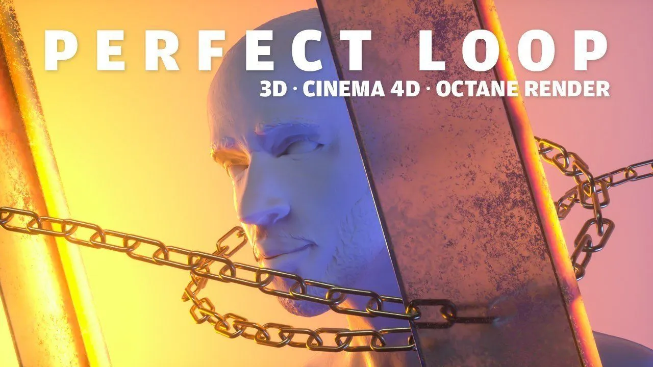 C4D与Octane制作循环3D动画技术教程 Basics of Cinema 4D and Octane Render: Create a Perfect 3D loop