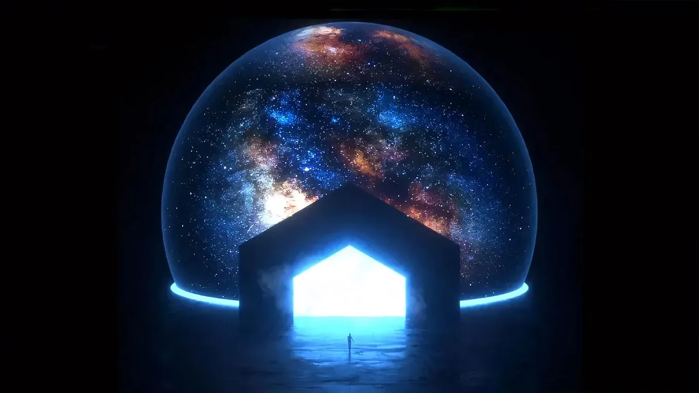 创造一个艺术化的太空场景C4D视频教程