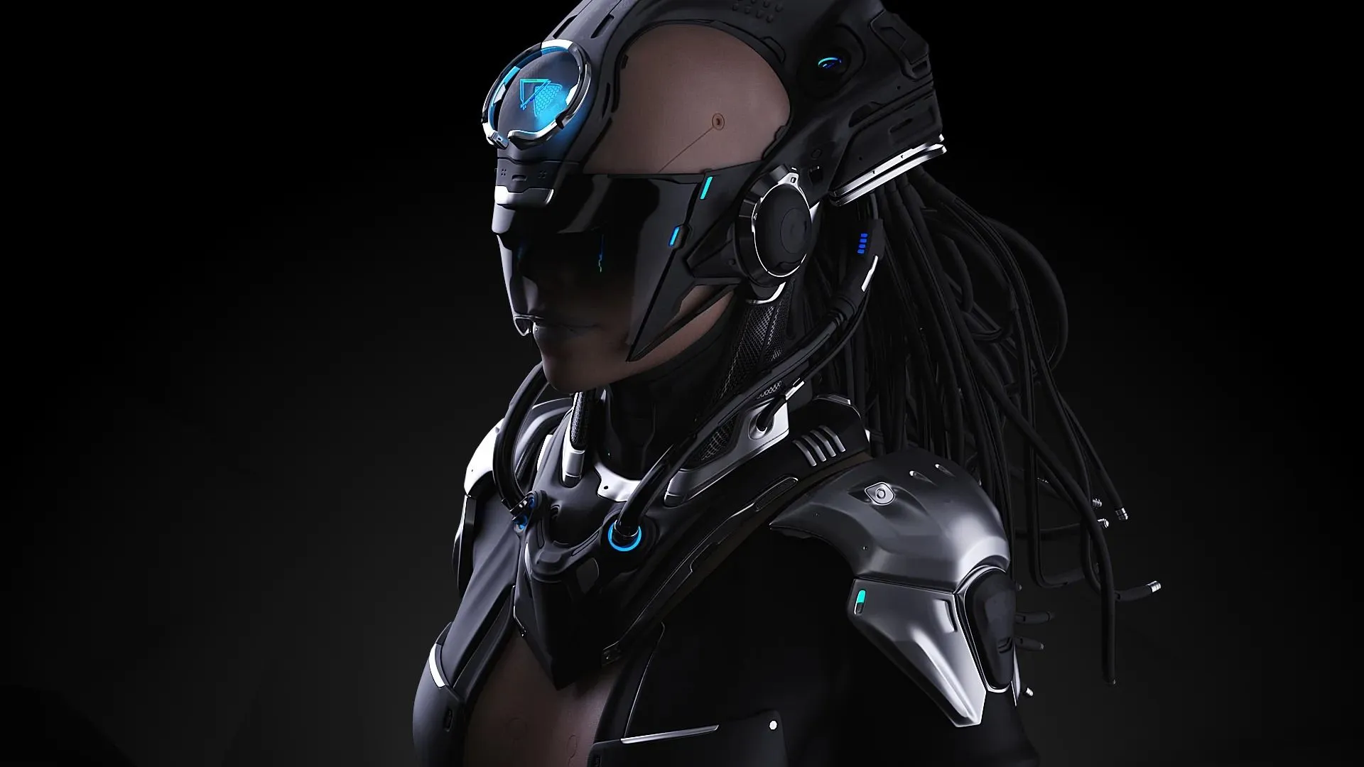 C4D与Arnold次世代超精细科幻机甲角色制作视频教程