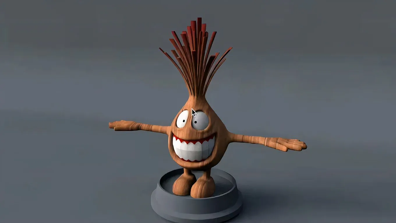 C4D卡通形象建模中文视频教程