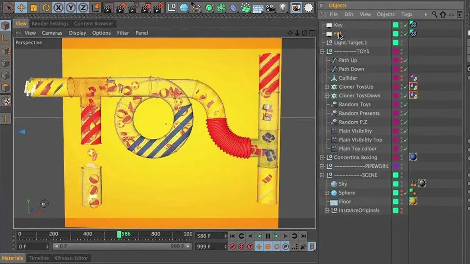 Cinema 4D高级动画制作训练视频教程