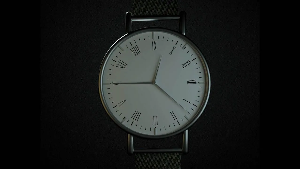 C4D逼真手表建模纹理照明渲染制作视频教程 Modelling, Texturing and Lighting a VERY EASY and REALISTIC Watch in Cinema 4D & Octane