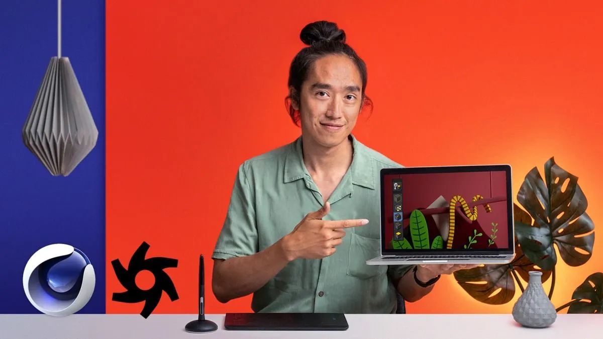 使用Cinema 4D 和 OctaneRender 对广告进行CGI 和 3D建模教程-中英字幕