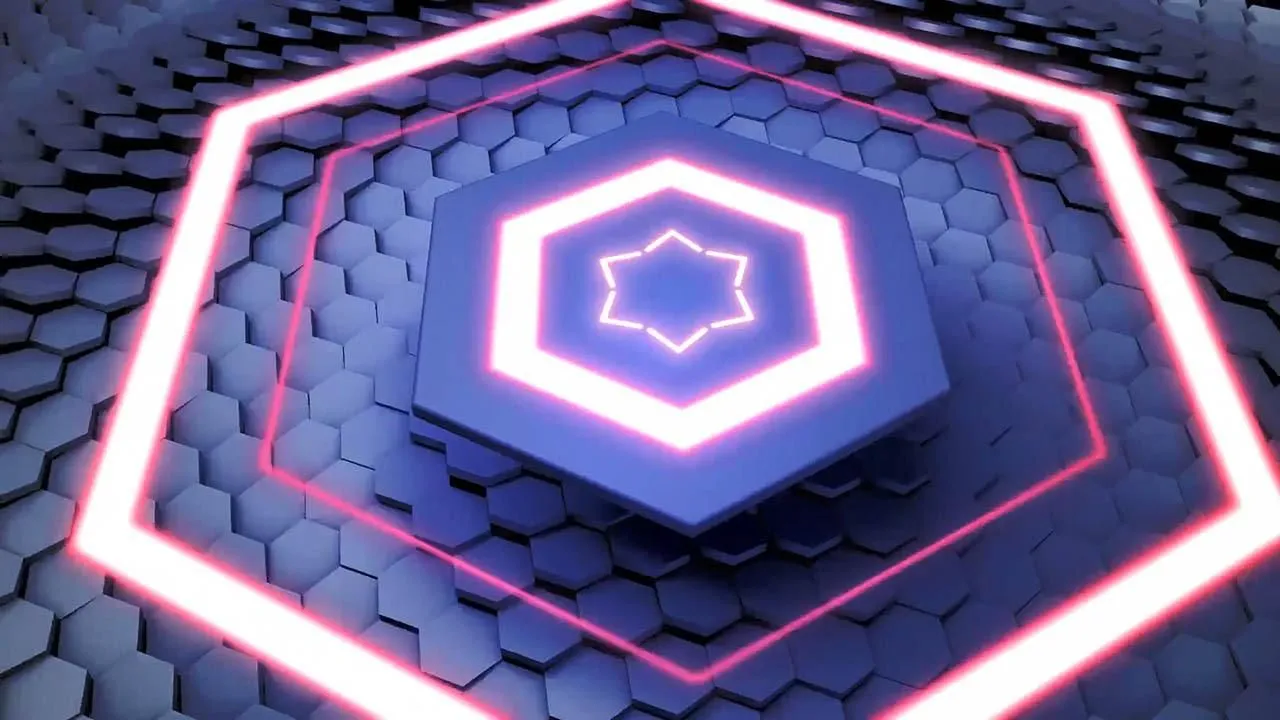 C4D与AE抽象概念六边形动画实例制作视频教程 Lowpost Hud Hexagon In Cinema 4D & After Effects