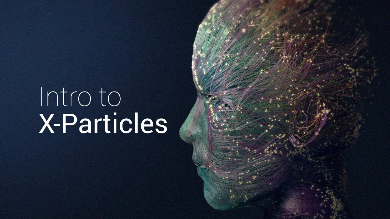 C4D中X-Particles 4插件粒子特效核心技术视频教程