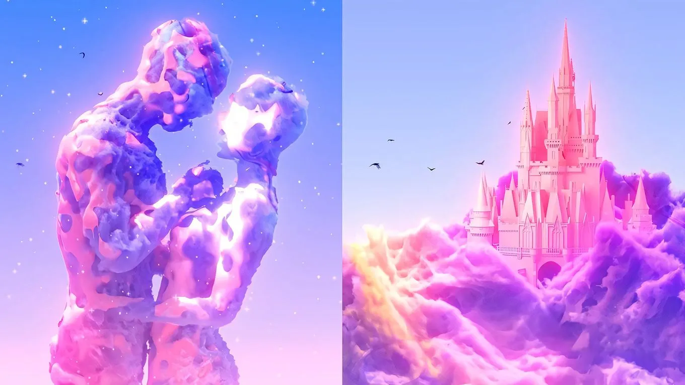 C4D与Octane梦幻云彩世界渲染制作流程视频教程 Dreamy Cloudy Worlds in Cinema4D & Octane Render