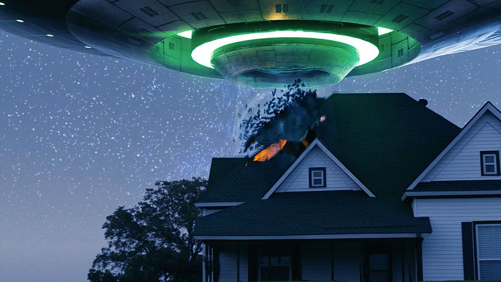 Blender超酷UFO劫持人类VFX特效制作流程视频教程 Create a VFX shot in Blender: Alien Abduction